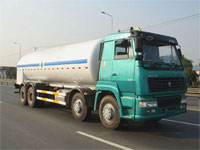 cryogenic liquid lorry tanker