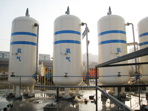 5m³ 0.8MPa Cryogenic liquid oxygen tank