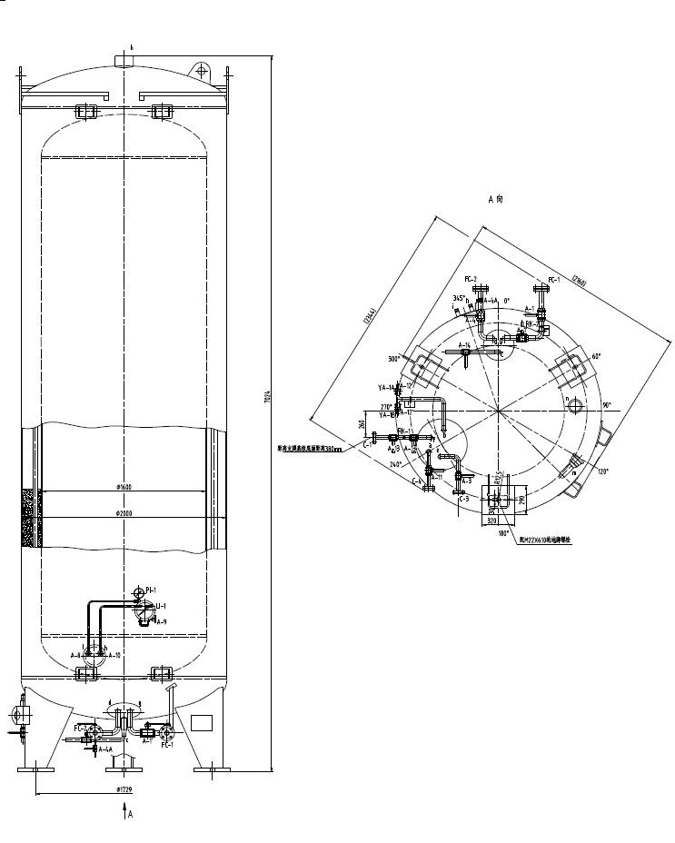 Different types of cryogenic liquid storage tanks