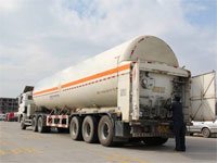 lng cryogenic liquid lorry tanker