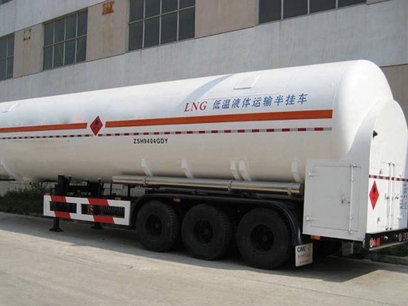 lng cryogenic liquid lorry tanker